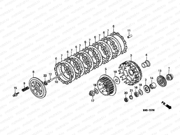 E-7 CLUTCH