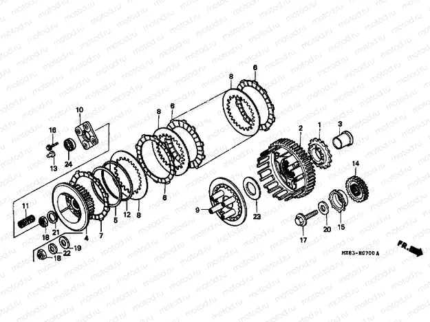 E-7 CLUTCH