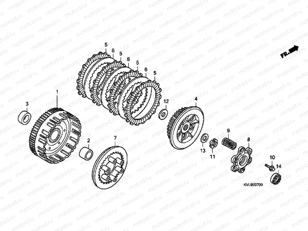 E-7 CLUTCH