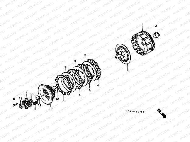 E-7 CLUTCH