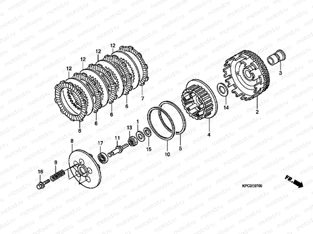 E-7 CLUTCH
