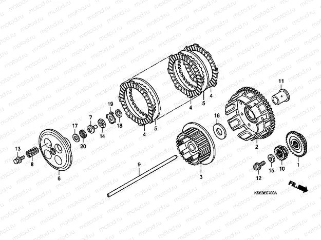 E-7 CLUTCH