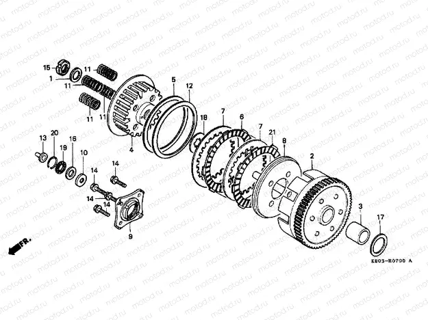 E-7 CLUTCH