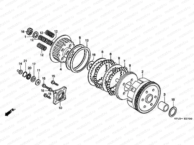 E-7 CLUTCH