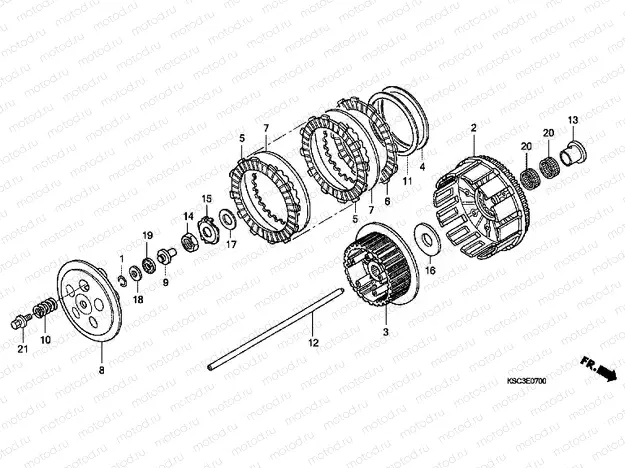 E-7 CLUTCH