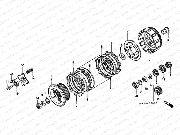 E-7 CLUTCH