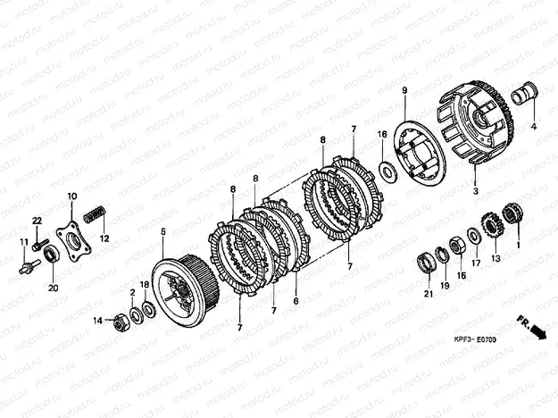 E-7 CLUTCH