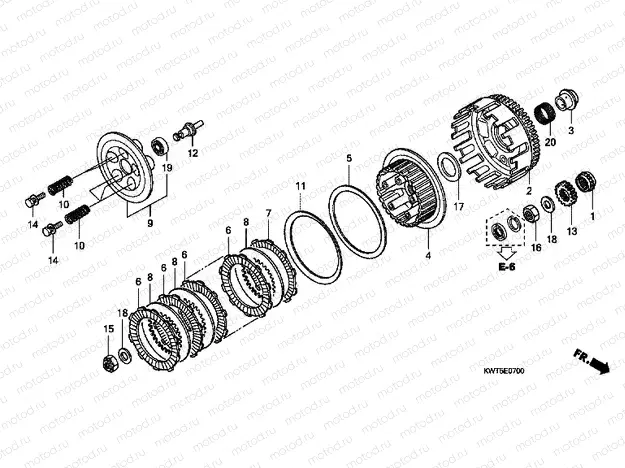 E-7 CLUTCH