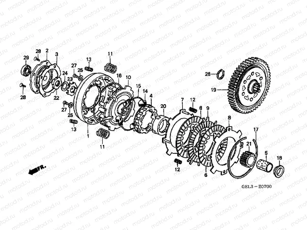 E-7 CLUTCH