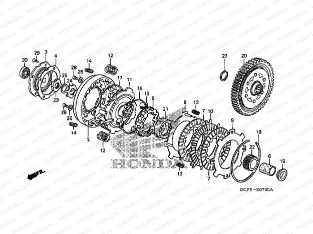 E-7 CLUTCH