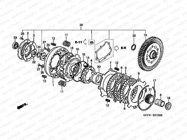 E-7 CLUTCH