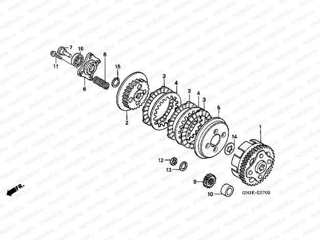 E-7 CLUTCH