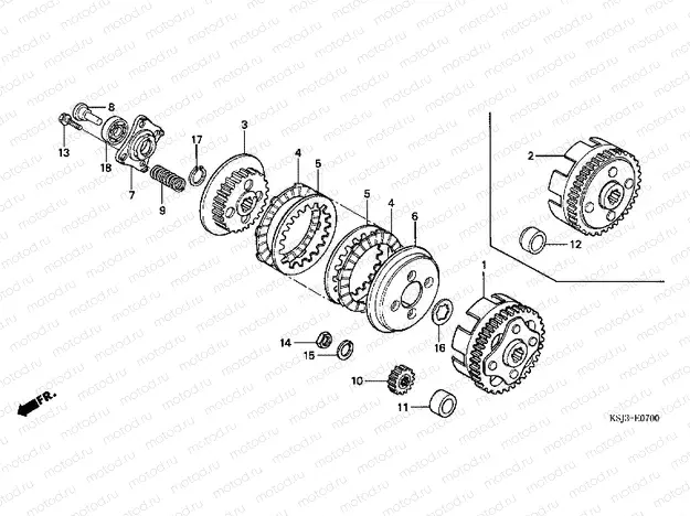 E-7 CLUTCH
