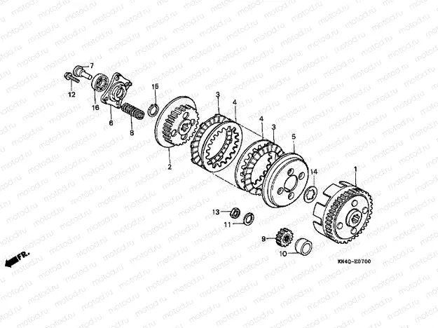 E-7 CLUTCH