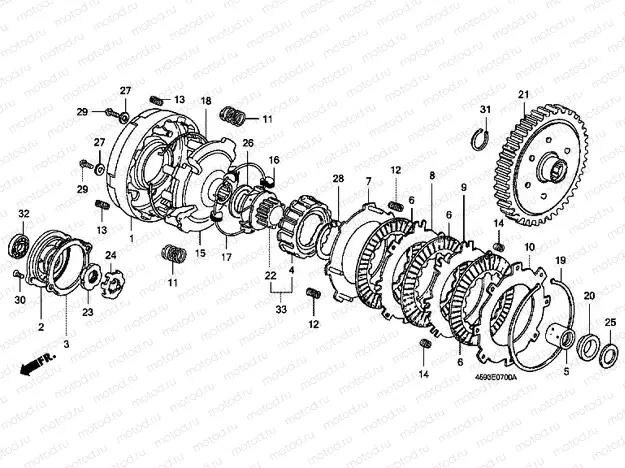 E-7 CLUTCH