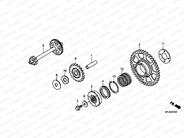 E-7 CLUTCH COUPLING START