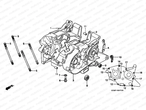 E-7 CRANKSHAFT