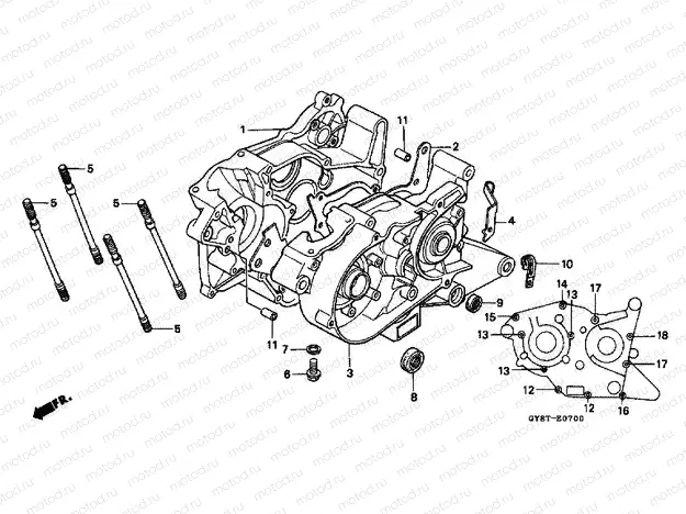 E-7 CRANKSHAFT