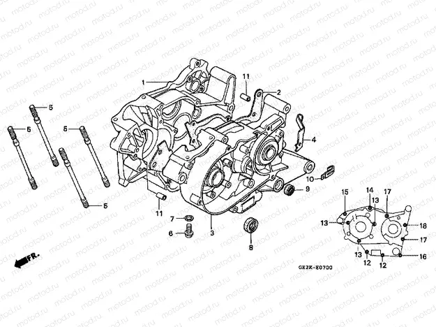 E-7 CRANKSHAFT
