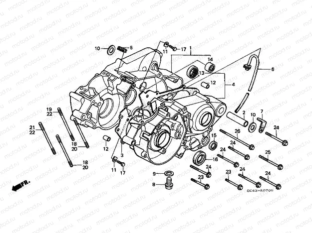 E-7 CRANKSHAFT
