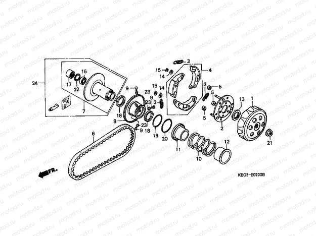 E-7 DRIVED PAGE