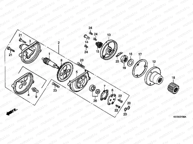 E-7 OIL PUMP