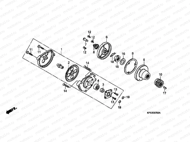 E-7 OIL PUMP