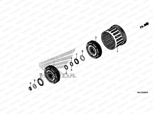 E-8-10 CLUTCH (DCT)