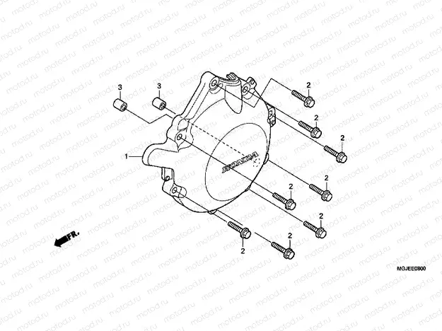 E-8 A.C. GENERATOR COVER