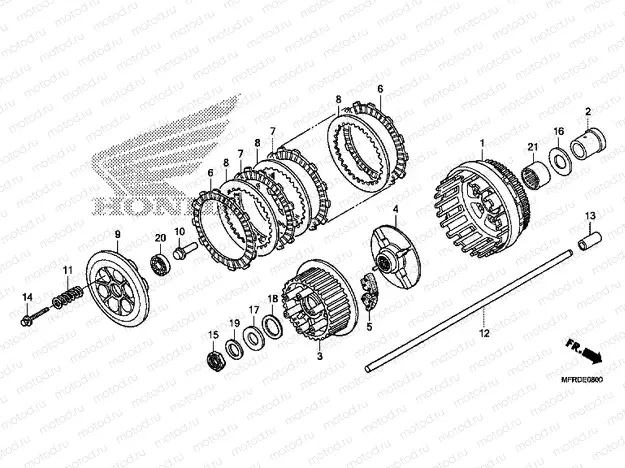 E-8 CLUTCH