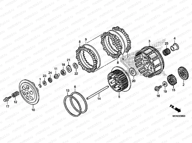 E-8 CLUTCH