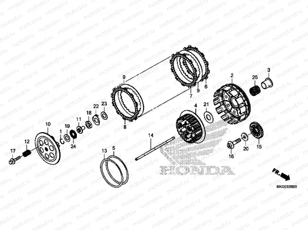 E-8 CLUTCH
