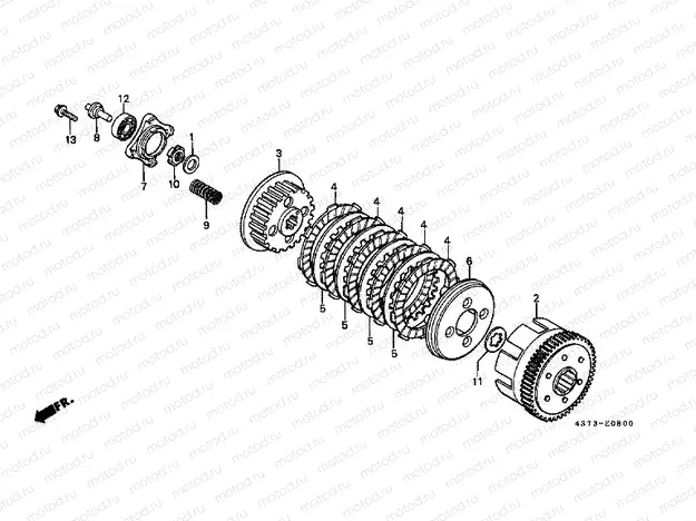 E-8 CLUTCH