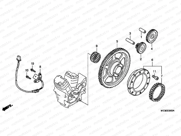 E-8 CLUTCH COUPLING START