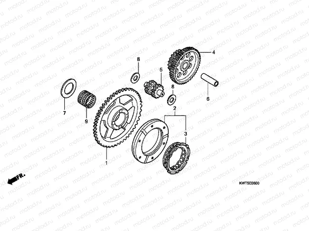 E-8 CLUTCH COUPLING START