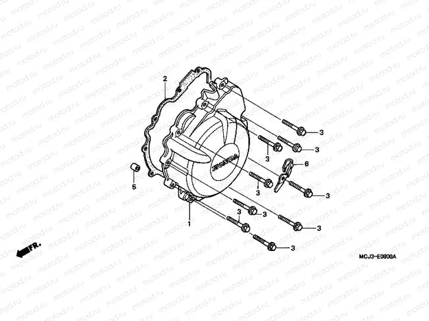 E-8 GENERATOR COVER