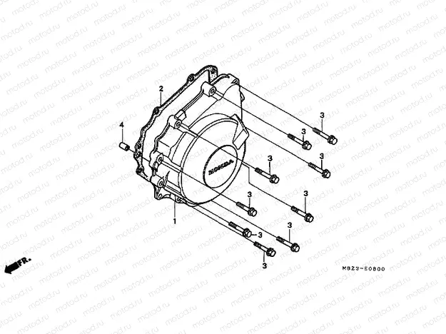E-8 GENERATOR COVER