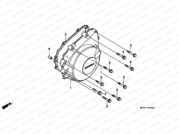 E-8 GENERATOR COVER