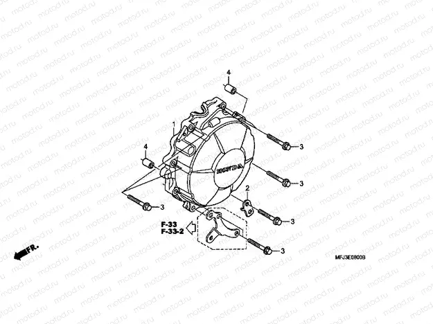 E-8 GENERATOR COVER