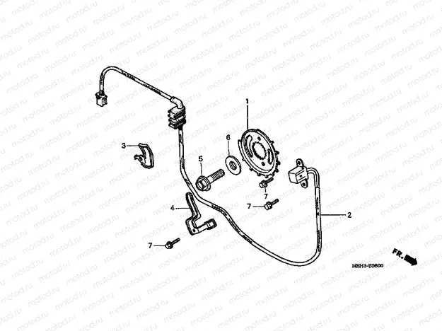 E-8 IGNITION DISTRIBUTOR GENERATOR