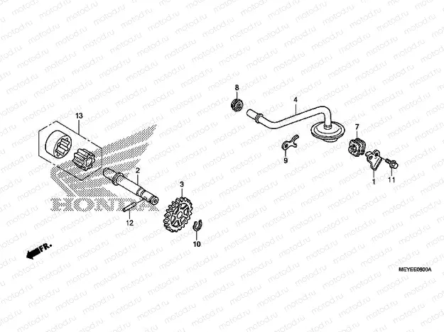 E-8 OIL PUMP