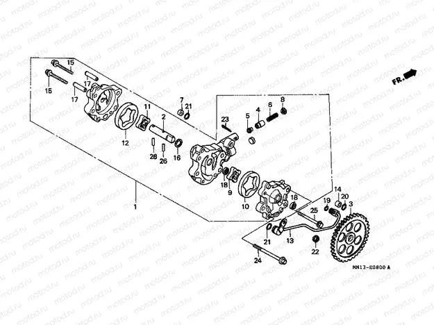 E-8 OIL PUMP