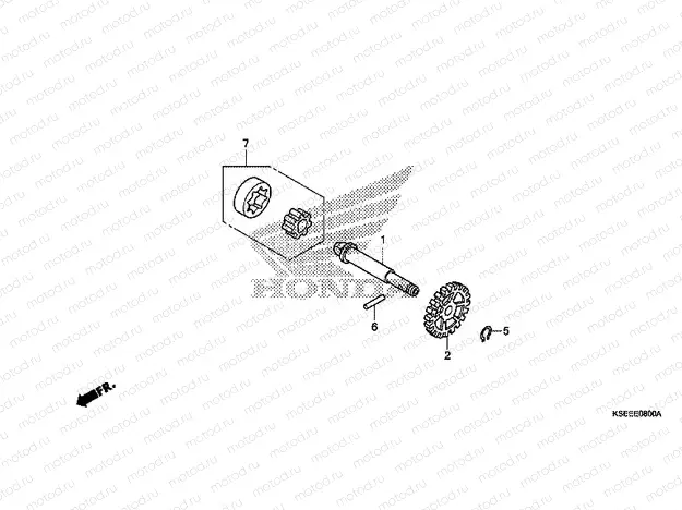 E-8 OIL PUMP