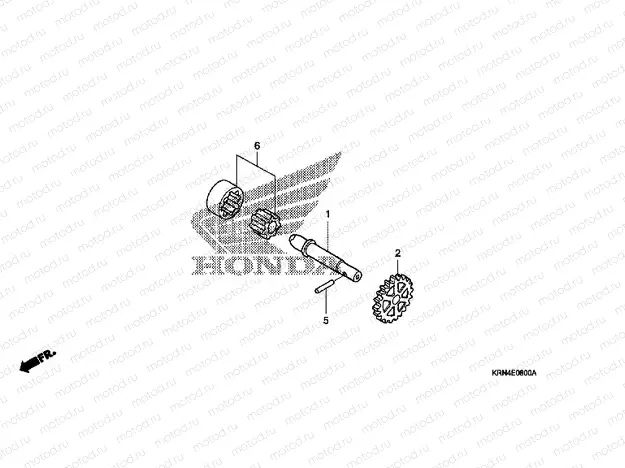 E-8 OIL PUMP