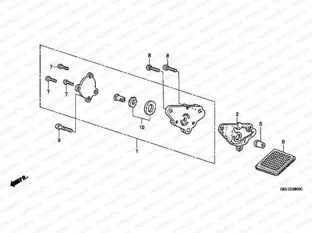 E-8 OIL PUMP