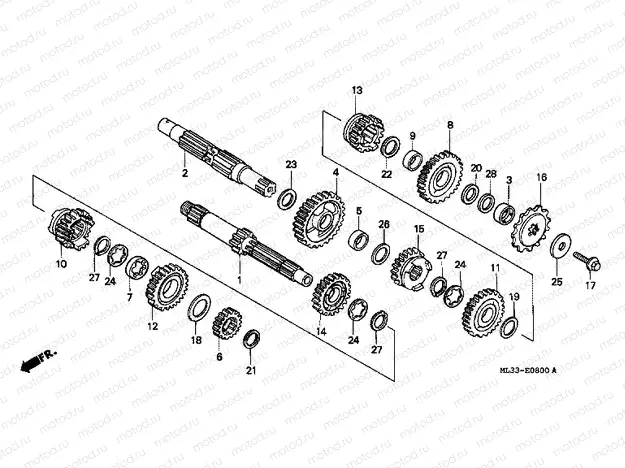 E-8 TRANSMISSION
