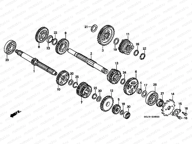 E-8 TRANSMISSION