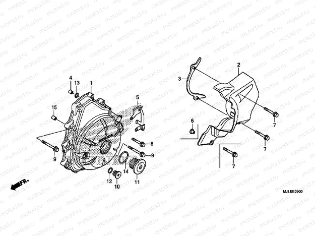 E-9 A.C. GENERATOR COVER