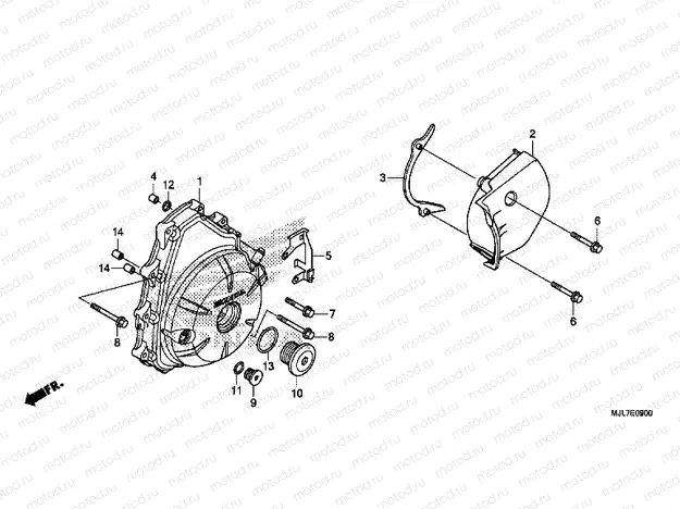E-9 A.C. GENERATOR COVER