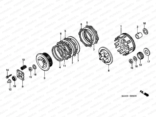E-9 CLUTCH